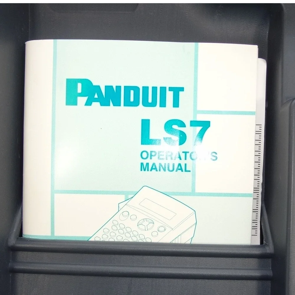 Panduit LS7 Pan-Quik Hand-Held Thermal Transfer Labeling System Printer Kit Case